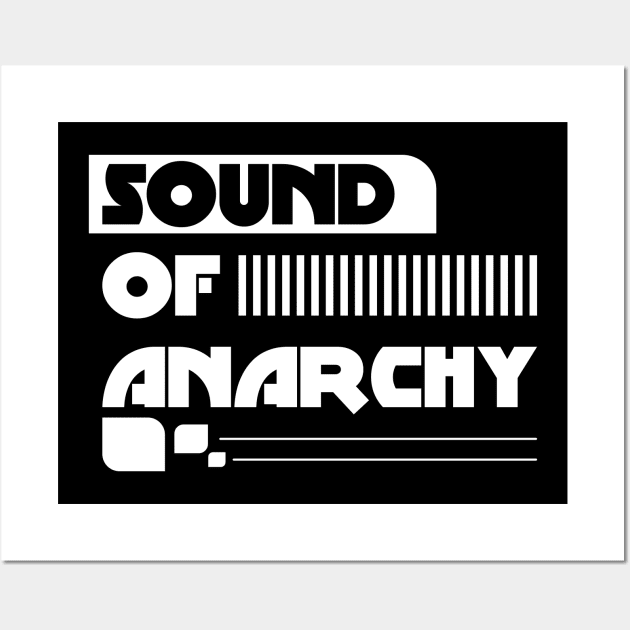 sound of anarchy Wall Art by Nana On Here